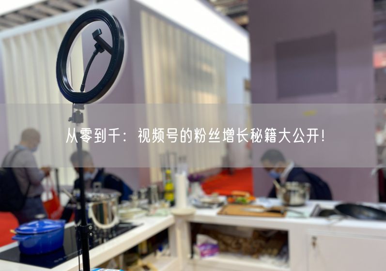 从零到千:视频号的粉丝增长秘籍大公开!