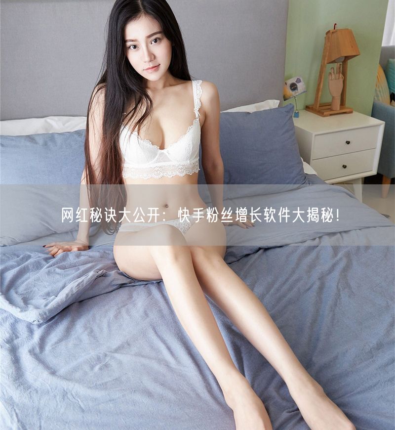 网红秘诀大公开：快手粉丝增长软件大揭秘！